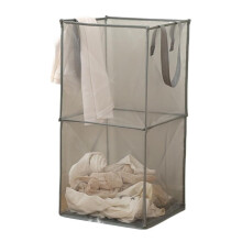 Foldable Mesh Laundry Hamper with Handles – Collapsible, Washable Basket for Kids Room, Dorm & Travel