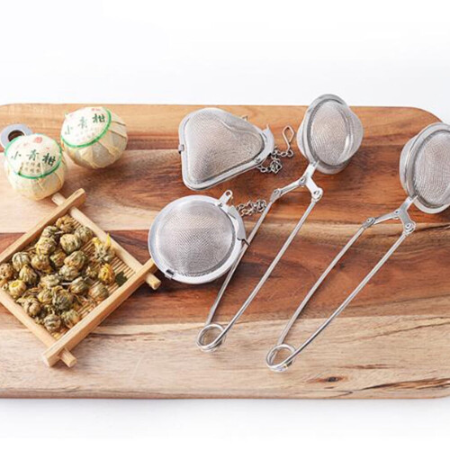 Tea Infuser Stainless Steel 4Pcs 1.8In 2