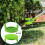 2 stk. spolehettedeksel, erstatningshode spolehette for Greenworks.065 gresskuttertrimmer, grønn 3