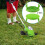 2 stk. spolehettedeksel, erstatningshode spolehette for Greenworks.065 gresskuttertrimmer, grønn 4