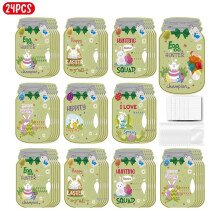Easter Cards Candy Jar Design 24 Pack