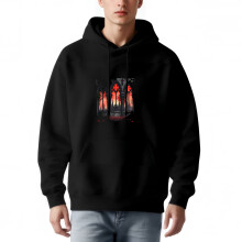 Men's Long Sleeve Hoodie Sweatshirt Gothic Window Design