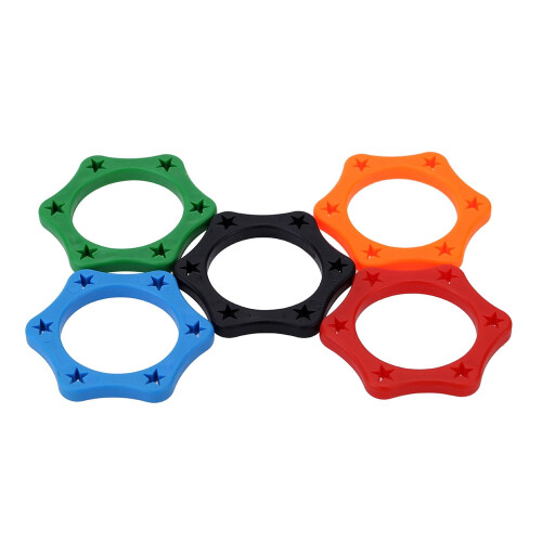 5pcs Rubber Wireless Handheld Microphone Anti-rolling Protection Ring 1