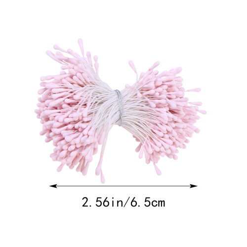 400Pièces Perlés Roses Pour Décoration Fleurs Fêtes 1