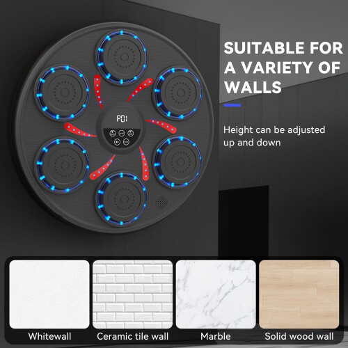 Smart Wireless Wall Boxing Machine with Gloves 1