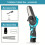 Mini Cordless Chainsaw 18V Handheld Tree Cutter 5