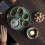 Ceramic tea warmer stand for teapot with candle holder 5