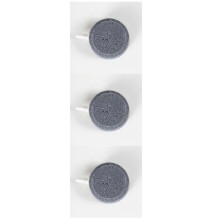 3Pcs Grey Bubble Disk Stones Oxygen Plates for Aquarium Pump Usage