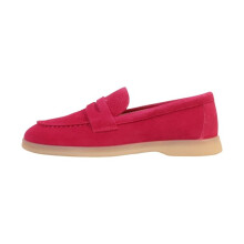 Mocassim de Couro The Divine Factory Alénoa - Fúcsia