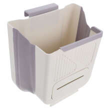 Collapsible Trash Can Camping Hanging Bin 10.2x9.8x5.9 in