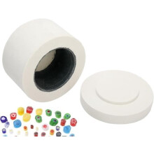 7.7" Microwave Kiln Kit for Glass Fusing, Jewelry Making, Ceramics – 1.5KG, Heat-Resistant Fiber, Compatible with Standard Microwaves