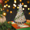 Glass Ornaments Holiday Decor Set 6 pcs 4
