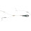 Fishing Feeder with Elastic Spring Load, Ensures Super Sharp Hooks, Spring Loaded Valve for Precise Control, Smooth Movement with Swivel Casters, 2