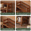 Wooden Coffee Cup Holder Shelf 2-Tier 3