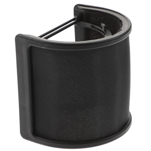Metal Pop Filter for Microphone with Wind Protection and Easy Assembly