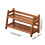 2-Tier Wooden Shelf Organizer for Kitchen Bathroom Office 5