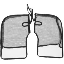 1 par vindtætte styrbeskyttere til cykler og motorcykler 46,00 x 30,50 x 0,50 cm