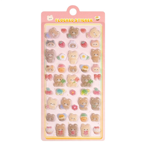Scrapbooking Stickers Decorative 3D Cute Set