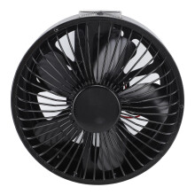 Heat Powered Fireplace Fan, Aluminum Alloy Wood Burner Stove Fan, No Battery Required, 6 x 5.9in