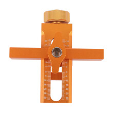 Aluminum Alloy Cabinet Door Positioner – Adjustable Mounting Jig for Home Décor & DIY Woodworking