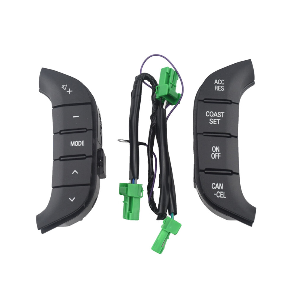 Steering Wheel Cruise Control Switch Button For Mitsubishi Montero/Pajero Iv V93/V97 (2007-2019), Compatible With 84250-Pjl, 8701A383, 8602A045 Â 9341593601429