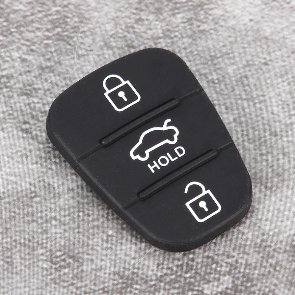 5Pcs Rubber Key Fob Shell For Kia Hyundai 7293282881235