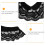 Cape Détachable Noir En Polyester Protection Solaire 5
