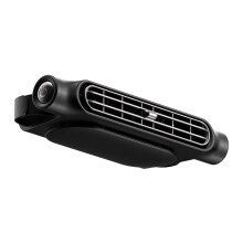3-Speed Car Seat Cooling Fan - Dual Turbine Headrest Fan, USB-Powered, Velcro Mount for Front/Rear Seats (Universal Fit)