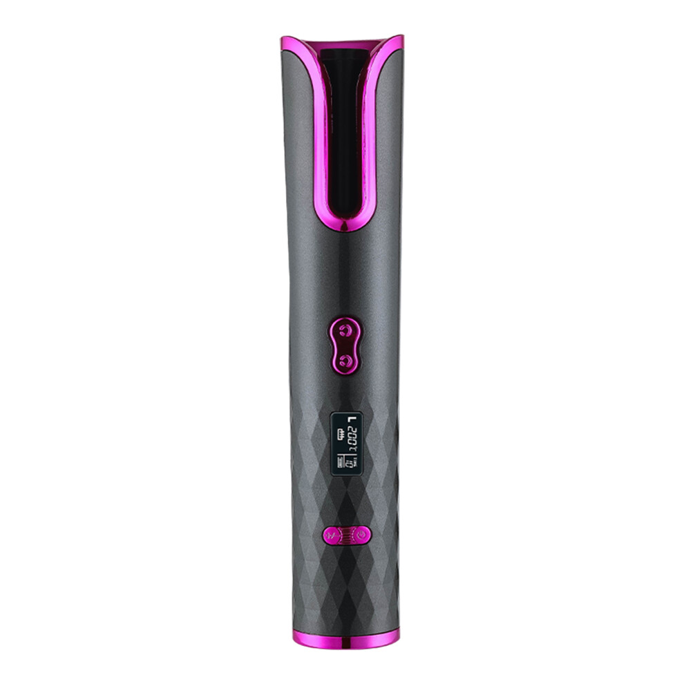 Automatic Curling Iron, Healthy Hair & Anti-Scalding Salon-Quality Curls, for Women Fast Heating with Portable Charging
