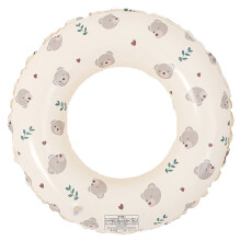 Thickened PVC Inflatable Swimming Circle Retro Sequined Cute Cartoon Underarm Swimming Ring Swimming Ring