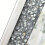 Extra Large Crushed Crystal Silver Vanity Wall Mirror (120cm) 8