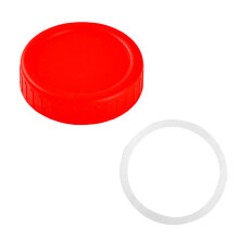 12 Pack 75mm Mason Jar Lids with Leak-Proof Silicone Ring, Reusable Wide Mouth Canning Jar Lids, BPA-Free Storage Caps for Canning, Food Grade