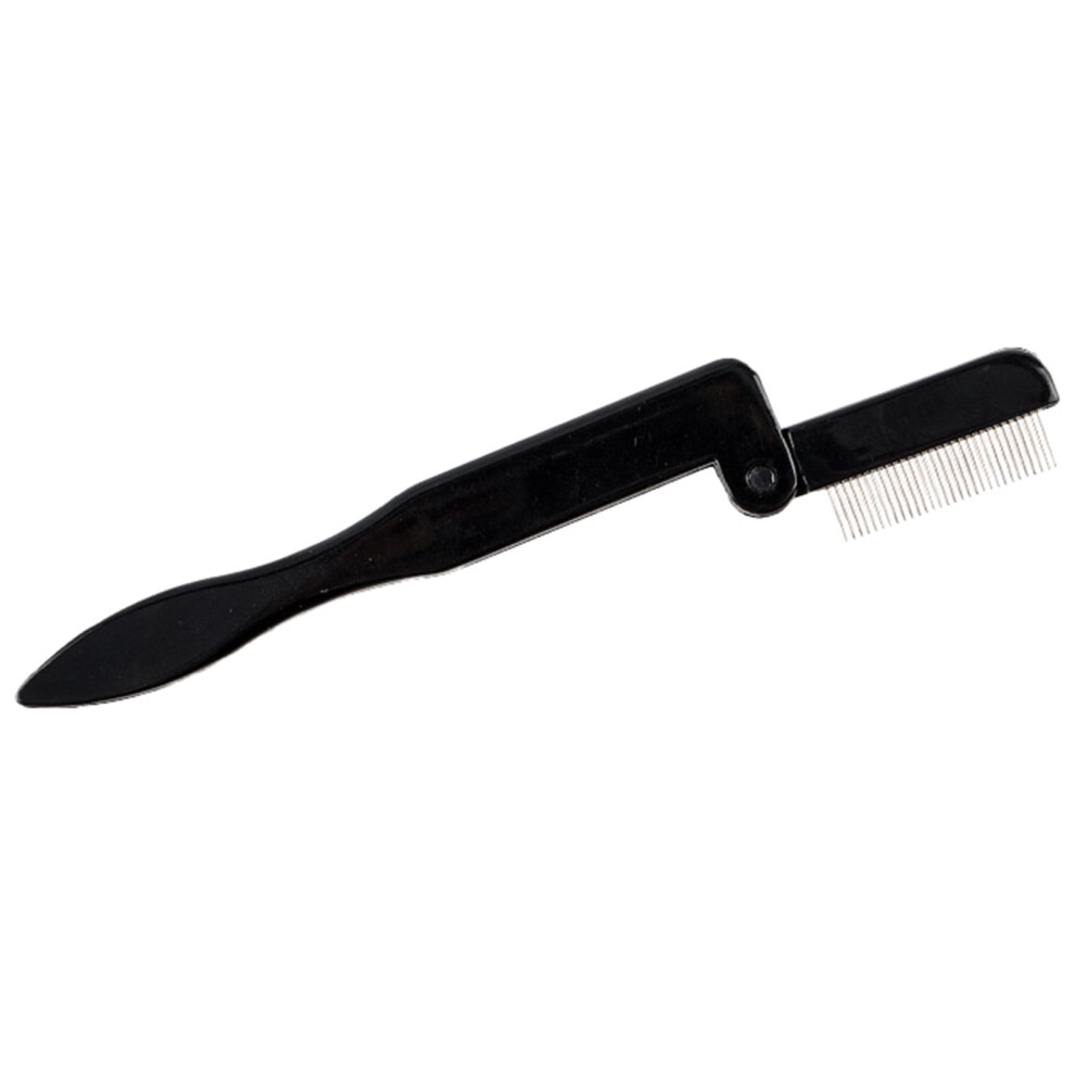 Eyelash Comb and Separator Metal Brush for Enhanced Lift Curl Makeup Beauty Tool