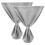 2-Pack Grey Kitchen Window Curtains 36x30in Light Filtering Polyester Panels for Home and Dining Room 1