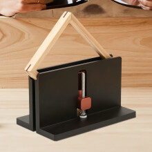 2Pcs Right Angle Spline Jig for 5-42mm Frames, CNC Aluminum Dovetail Fixture, Compatible with Standard Spline Tools