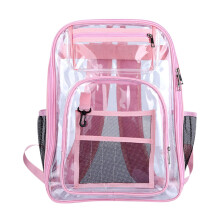 All Home Clearance!Kyursd Heavy Duty Clear Backpack With Large Laptop Compartment, Plastic Bookbags For School, Stadium,Security, Sporting