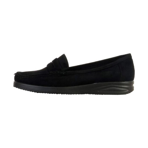 Mocassins Cuir Super Mode - Noir