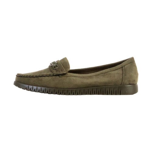 Ballerina de Couro Super Moda - Verde