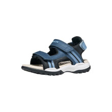 Sandales Cuir Geox Borealis - Denim - Noir