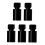 5-Piece Professional Dart Weight Set 2