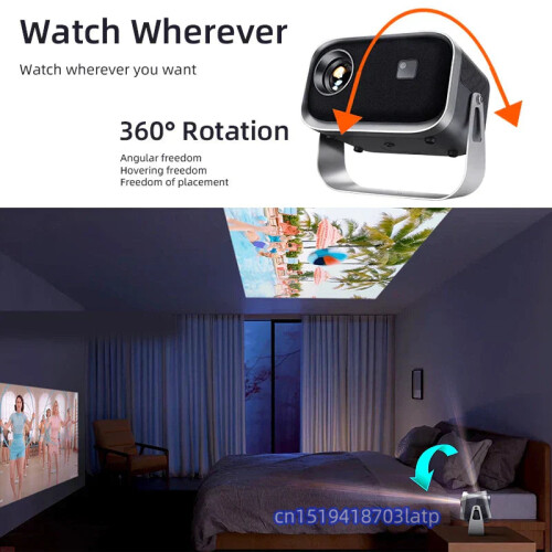 MINI Projector WIFI Portable Home Theater 2