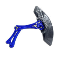 Motorcycle Rear Mudguard Aluminium Carbon Fiber Printed