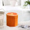 Pouf Fruit Orange En Velours Rangement Pliable Pour Maison 8