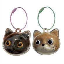 2 Pcs Cat Hair Keepsake Keychain, Pet Memorial Keychain, Cute Pet Fur Keepsake Gift for Pet Lovers