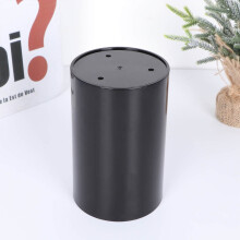 1Pc Black Chopstick Holder Kitchen Cylinder Container with Drain Holes for Countertop Organization