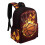 Mochila de Basquete de 17 Polegadas com Desenho Animado - Mochila de Basquete com Grande Capacidade para Uso Diário 2
