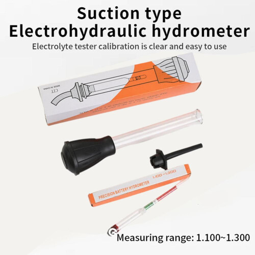 Battery Hydrometer Testing Electrolyte Level Density Gravity- Lead Specific 2