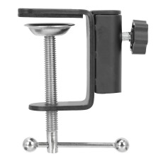 Aluminium Alloy Microphone Table Mounting Clamp Microphone Stand Base Clamp