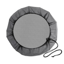 Bifavgk Mesh Cover For Rain Barrels Rain Barrel Netting With Drawstring Water Collection Buckets Tank Protector Screen For Leaves In Outdoor Garden