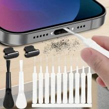 Sada na čištění rozhraní pro mobilní nabíjení a nástroj na čištění klávesnice počítače vhodné pro iPhone 14 s rozhraním typu C.